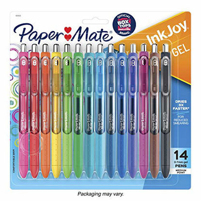 Picture of Paper Mate Gel Pens, InkJoy Pens, Medium Point, Assorted, 14 Count