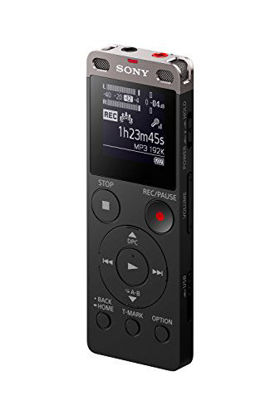 Picture of Sony ICDUX560BLK Digital Voice Recorder 1" Black