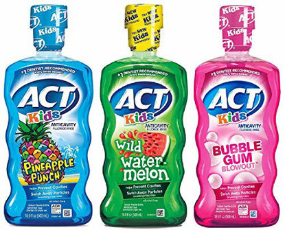 Picture of ACT Kids Mouthwash Variety Pack