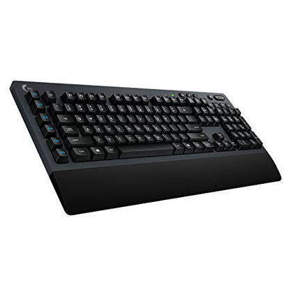 Picture of Logitech G613 LIGHTSPEED Wireless Mechanical Gaming Keyboard, Multihost 2.4 GHz + Blutooth Connectivity - Black