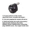Picture of Tools Pro Pressure Washer Spray Nozzle, 6-in-1 Quick Change over and Adjustable , 1/4in Plug Connect Tips 4000PSI for Pressure Washer.
