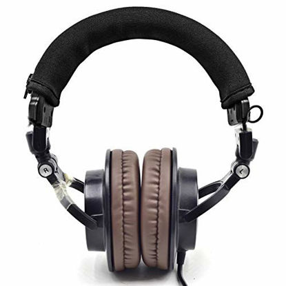 Picture of defean Headphone Protector Headband Fabric Compatible with Audio Technica M30 M40 M50 M50X M50S M40X Headphone