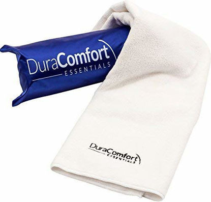 Picture of DuraComfort Essentials Super Absorbent Anti-Frizz Microfiber Hair Towel Extra Wide 41 x 24