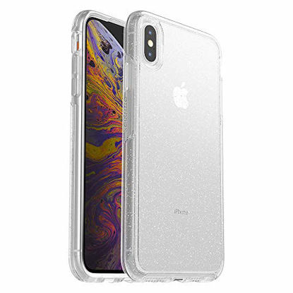 Picture of OtterBox SYMMETRY CLEAR SERIES Case for iPhone Xs Max - Retail Packaging - STARDUST (SILVER FLAKE/CLEAR)