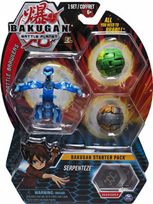 Picture of Bakugan Starter Pack 3-Pack, Serpenteze, Collectible Action Figures, for Ages 6 and up