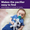Picture of Philips Avent Soothie Snuggle Pacifier Holder with Detachable Pacifier, Elephant, 0m+