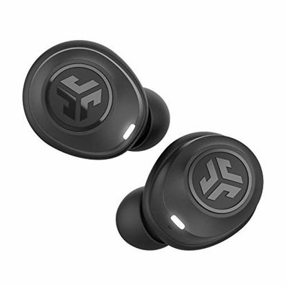 Picture of JLab Audio JBuds Air True Wireless Signature Bluetooth Earbuds + Charging Case - Black - IP55 Sweat Resistance - Bluetooth 5.0 Connection - 3 EQ Sound Settings: JLab Signature, Balanced, Bass Boost