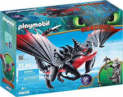 Picture of PLAYMOBIL How to Train Your Dragon III Deathgripper with Grimmel