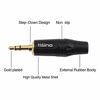 Picture of TISINO 3.5mm to Dual XLR Stereo Cable 1/8 inch Mini Jack to 2 XLR Male Y Splitter Adapter Cord- 10 FT