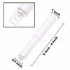 Picture of 2 Pack - White Toilet Paper Holder Spring Loaded Roller Replacement