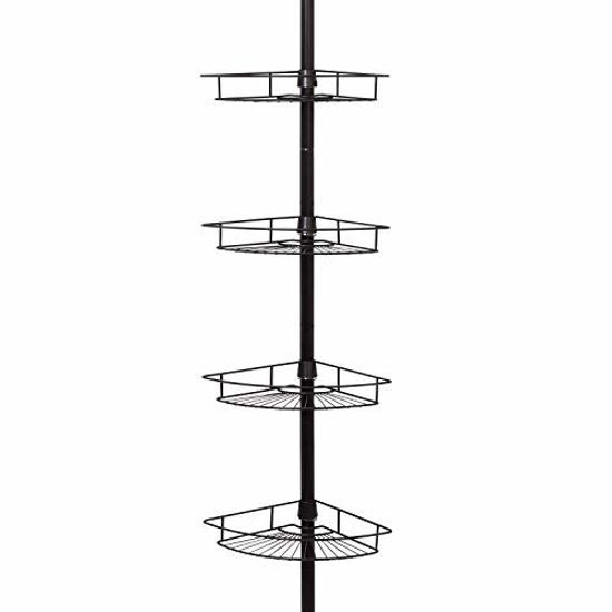 GetUSCart Zenna Home, Bronze 2156HB Shower Tension Pole Caddy