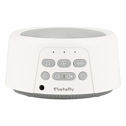 Picture of Skatolly Sleep Sound Machine, White Noise Sleep Sound Machine Adjustable, Soft White Noise Machine Suitable for Kids and Adults
