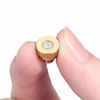 Picture of 20 Pack Brass Misting Nozzles Replacement Heads, Low Pressure Atomizing Misting Sprayer for Patio Lawn, Landscaping, Dust Control, Outdoor Cooling Mister System, 0.016"(0.4mm) Orifice, 10/24 UNC