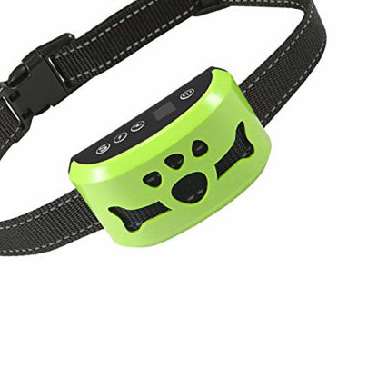 Picture of Dog No Bark Collar with Smart Detection Vibration and Harmless Shock- Rechargeable Anti Barking Device for Small Medium and Large Dog
