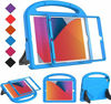 Picture of BMOUO Kids Case for New iPad 10.2 2020/2019 - iPad 8th/7th Generation Case with Built-in Screen Protector, Shockproof Light Weight Handle Stand Kids Case for iPad 10.2" 2020/2019 Latest Model - Blue
