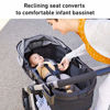 Picture of Graco Modes Pramette Stroller, Baby Stroller with True Bassinet Mode, Reversible Seat, One Hand Fold, Extra Storage, Child Tray, Pierce