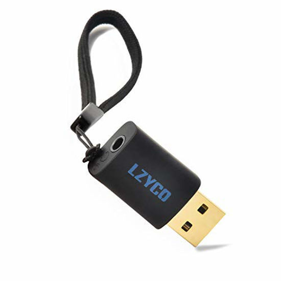 GetUSCart LZYCO USB to Audio Jack Adapter External Stereo Sound Card