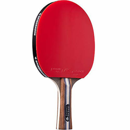 Picture of Spindragon Apex Carbon Ping Pong Paddle - Professional Table Tennis Racket with Tournament Rubber to Improve Your Game