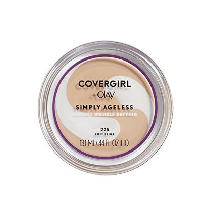 Picture of CoverGirl Face Products CoverGirl & Olay Simply Ageless Foundation, Buff Beige 225, 0.40-Ounce Package