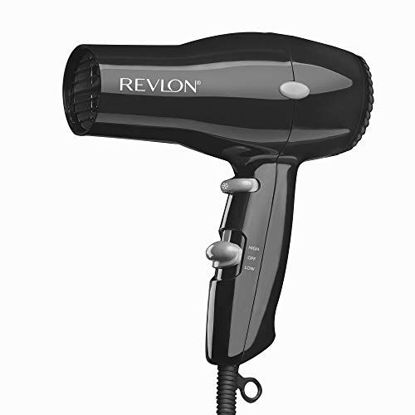 Picture of REVLON 1875W Lightweight + Compact Travel Hair Dryer, Black