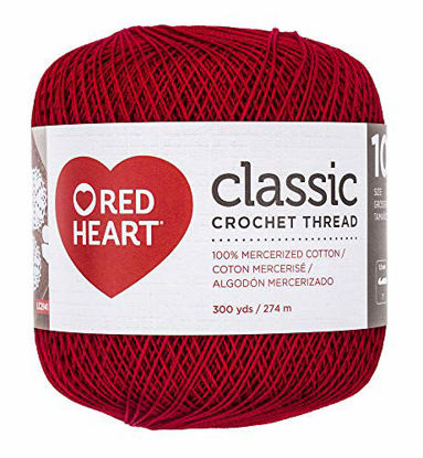 Picture of Coats Crochet Classic Crochet Thread, 10, Victory Red