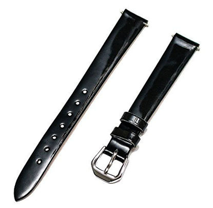 Picture of Timex 12mm Black Patent Leather Band