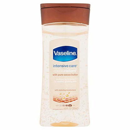 Picture of Vaseline Intensive Care Cocoa Radiant Body Gel Oil, 6.8 Ounce