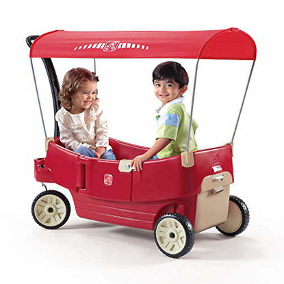 Picture of Step2 All Around Canopy Wagon, Red