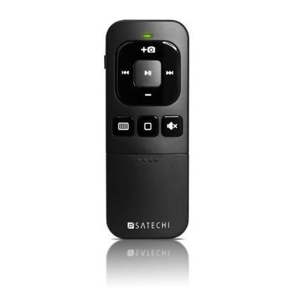 Picture of Satechi Bluetooth Multi-Media Remote Control - Does Not Support Presentations - Compatible with 2020 MacBook Pro, 2020/2018 MacBook Air, 2020/2018 iPad Pro, iPhone 11 Pro Max/11 Pro/11