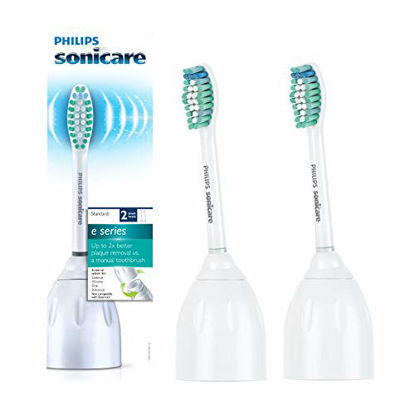 Picture of Philips Sonicare HX7022/66 Genuine E-Series replacement toothbrush heads, 2-pk
