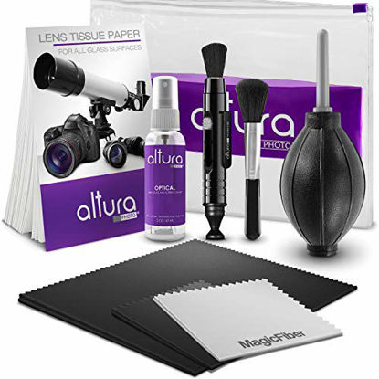 Picture of Altura Photo Professional Cleaning Kit for DSLR Cameras and Sensitive Electronics Bundle with 2oz Altura Photo Spray Lens and LCD Cleaner