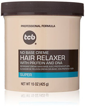 Picture of TCB No Base Hair Relaxer Creme, Super, 15 Ounce