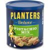 Picture of PLANTERS Deluxe Pistachio Mix, 14.5 Oz. Resealable Container - Variety Mixed Nuts with Pistachios, Almonds & Cashews - Shareable Snack & Great Source of Energy - Kosher