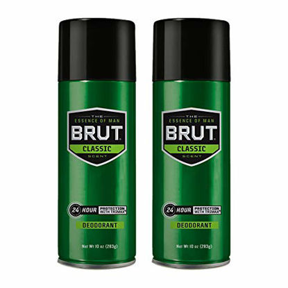 Picture of BRUT Deodorant Spray Classic Scent 10 oz (Pack of 2)