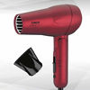 Picture of Conair miniPRO Tourmaline Ceramic Travel Hair Dryer with Folding Handle, Red