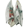 Picture of Wrapables 100% Mulberry Silk Floral Painting Square Scarf, Peony Garden