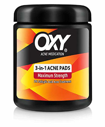 Picture of Oxy 3in1 Acne Medication Pads, 90 Pads (2 Packs)