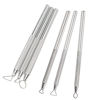 Picture of RDEXP 12-13cm Ribbon Trimming Clay Pottery Sculpting Tools One End Aluminum Set of 6