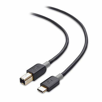 Picture of Cable Matters USB C Printer Cable (USB C to USB B Cable, USB-C to Printer Cable) in Black 3.3 Feet