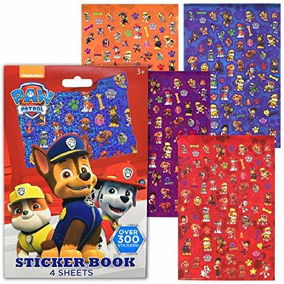 Picture of UPD Paw Patrol Sticker Book, 4 Sheets - Over 300 Stickers