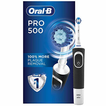 Picture of Oral-B Pro 500 Electric Power Rechargeable Toothbrush with Automatic Timer and Precision Clean Brush Head