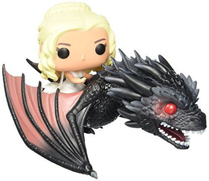 Picture of Funko POP Rides: Game of Thrones - Dragon & Daenerys Action Figure