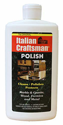 Picture of Granite and Marble Polish - Cleans and Protects - Italian Craftsman 16 oz