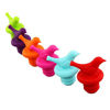 Picture of Little Bird Wine Bottle Stopper by LouisChoice, Cute, Fun, Decorative (Assorted Color, Set of 6)