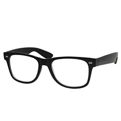 Picture of High Magnification Power Readers Reading Glasses 4.00-6.00 Black/6.00