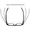 Picture of High Magnification Power Readers Reading Glasses 4.00-6.00 Black/6.00