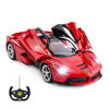 Picture of RASTAR RC Car | 1/14 Scale Ferrari LaFerrari Radio Remote Control R/C Toy Car Model Vehicle for Boys Kids, Red, 13.3 x 5.9 x 3.3 inch