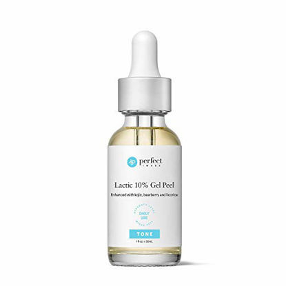 Picture of Lactic 10% Gel Peel, Chemical Peels for Face, Chemical Exfoliant for Face, 1.0 fl oz. e, 30 mL - Perfect Image