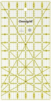 Picture of Omnigrid 6-Inch by 12-Inch Quilter's Ruler