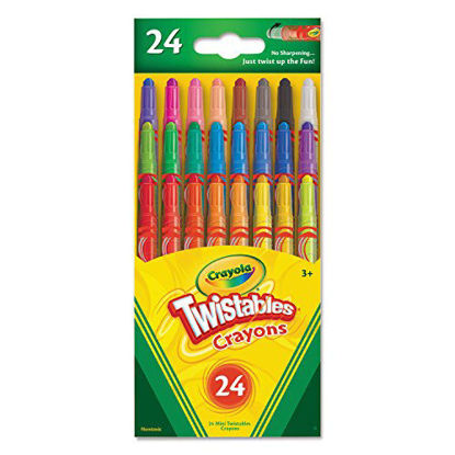 Picture of Crayola Mini Twistables Crayons, Pack of 24